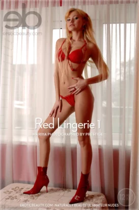 MARIYA – RED LINGERIE 1 – by PRESTIGE (62) EB