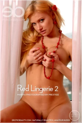 MARIYA – RED LINGERIE 2 – by PRESTIGE (62) EB