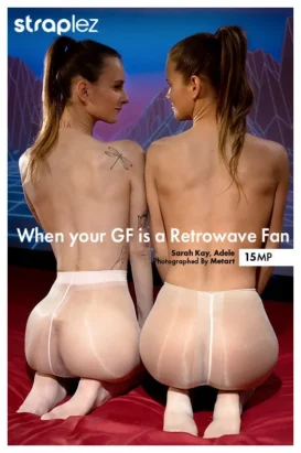 ADELLE UNICORN & SARAH KAY – WHEN YOUR GF IS A RETROWAVE FAN – by METART PHOTOGRAPHY (35) SPRAPEZ