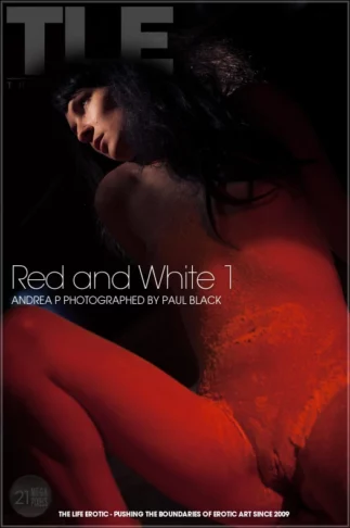 ANDREA P – RED AND WHITE 1 – by PAUL BLACK (119) TLE
