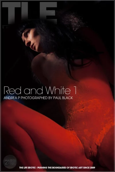 ANDREA P – RED AND WHITE 1 – by PAUL BLACK (119) TLE