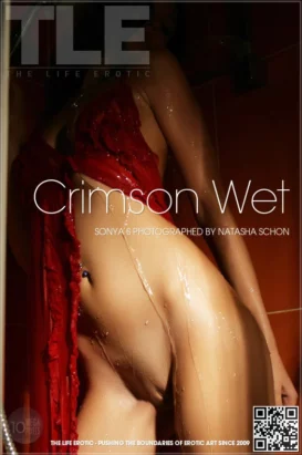 SONYA S – CRIMSON WET – by NATASHA SCHON (120) TLE