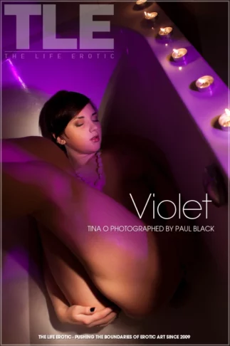 TINA O – VIOLET – by PAUL BLACK (120) TLE