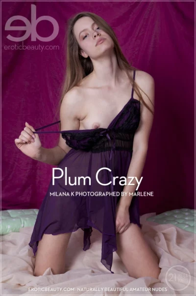 MILANA K – PLUM CRAZY – by MARLENE (64) EB