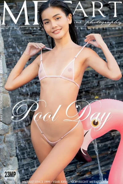 VINA RAE – POOL DAY – by ROBERT GRAHAM (93) MA
