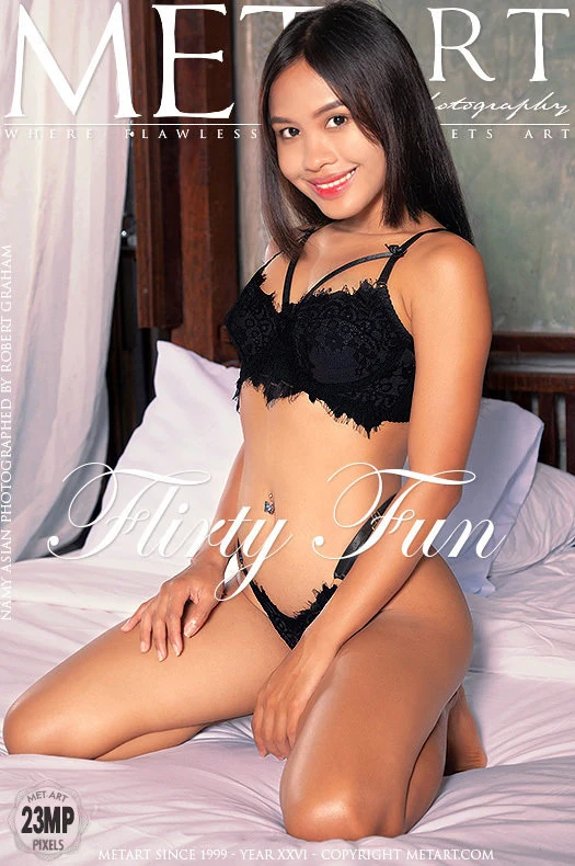 NAMY ASIAN – FLIRTY FUN – by ROBERT GRAHAM (100) MA