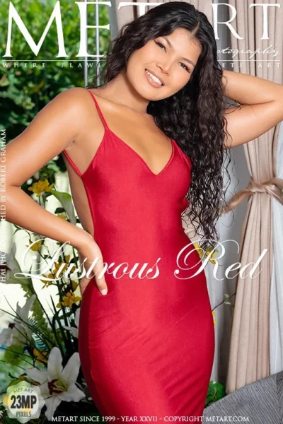 KATHAI – LUSTROUS RED – by ROBERT GRAHAM (110) MA