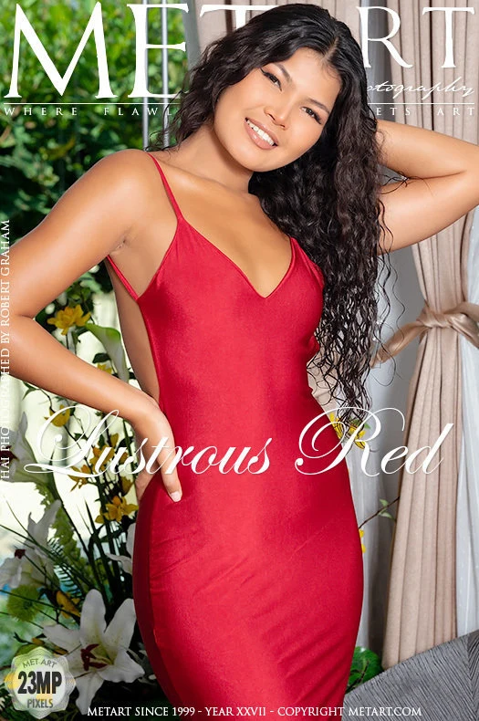 KATHAI – LUSTROUS RED – by ROBERT GRAHAM (110) MA