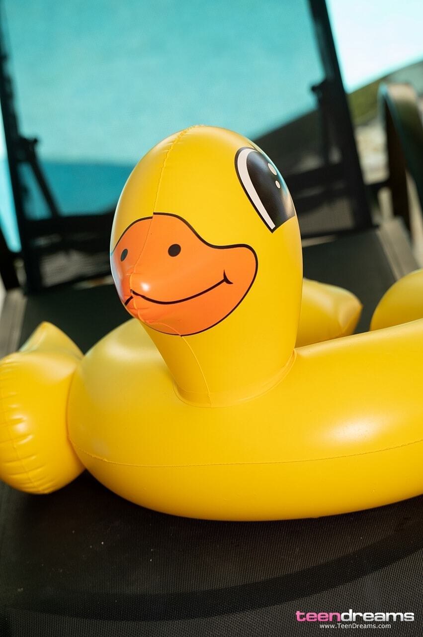 Mayuko ducking around at the pool! (102) TD