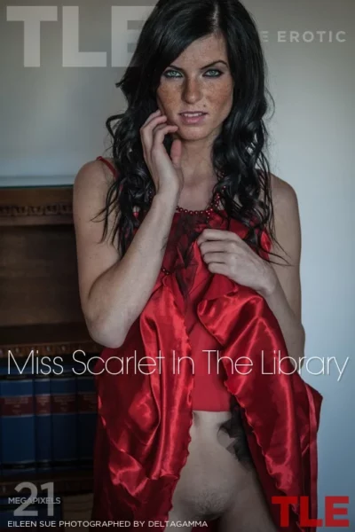 EILEEN SUE – MISS SCARLET IN THE LIBRARY – by DELTAGAMMA (156) TLE
