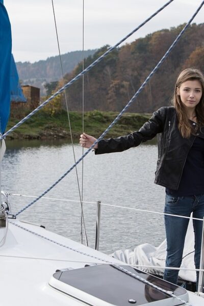 Mila azul Naked by the boat (84) TD